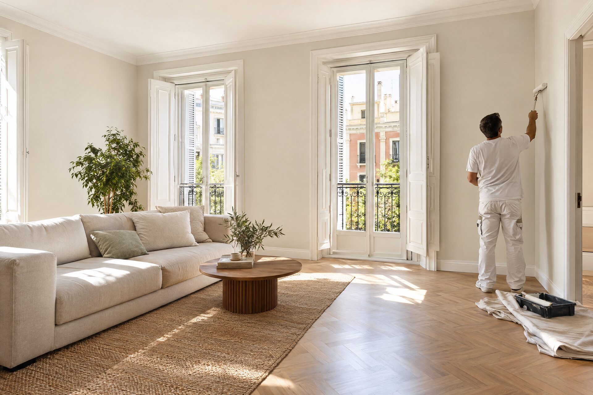 Pintura profesional de interiores